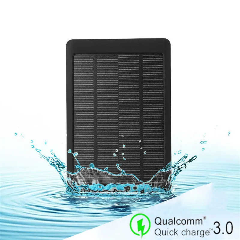 80000mAh Солнечный внешний аккумулятор портативный мобильный телефон быстрое