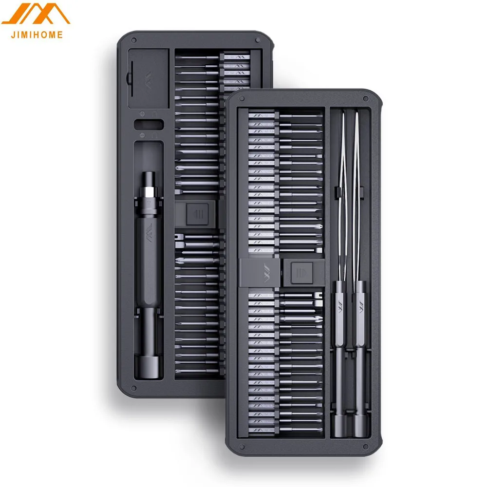 

JIMI JM-GNT80 80 In 1 Precision Screwdrivers Multi-used DIY Repair Screw Driver 72PC S2 Alloy Steel Bits With 2 Rods Replaceable