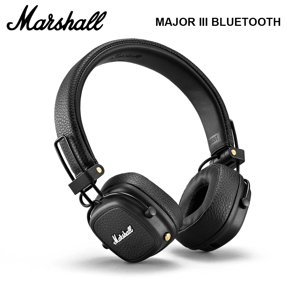 Наушники Marshall Major III BT для MarShall, bluetooth-гарнитура, игровые  наушники с микрофоном, беспроводные наушники PK JBL | Электроника |  АлиЭкспресс