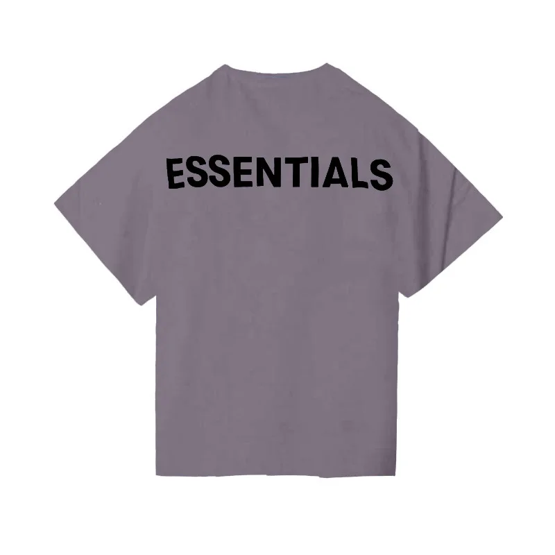

Fog ESSENTIALS Cotton Mens T-shirt Summer Letter Print Pullover Tees Men Women Casual T-shirt Tees Streetwear Camiseta Masculina
