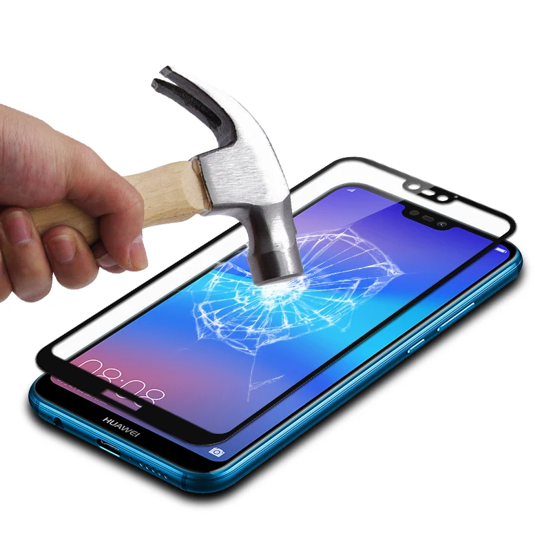 

2PCS 3D Tempered Glass For Huawei Honor 8X Full Screen Cover Explosion-proof Screen Protector Film For Huawei Honor 8X