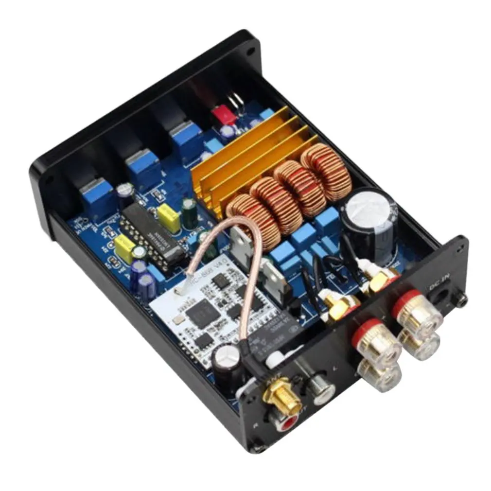 Класс D AMP TPA3116 LM1036 Регулировка громкости Bluetooth цифровой усилитель мощности мини
