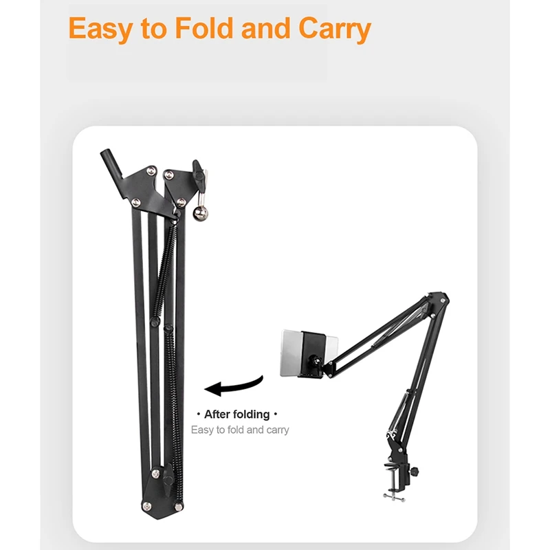 Консольный кронштейн настольный регулируемый держатель для телефона