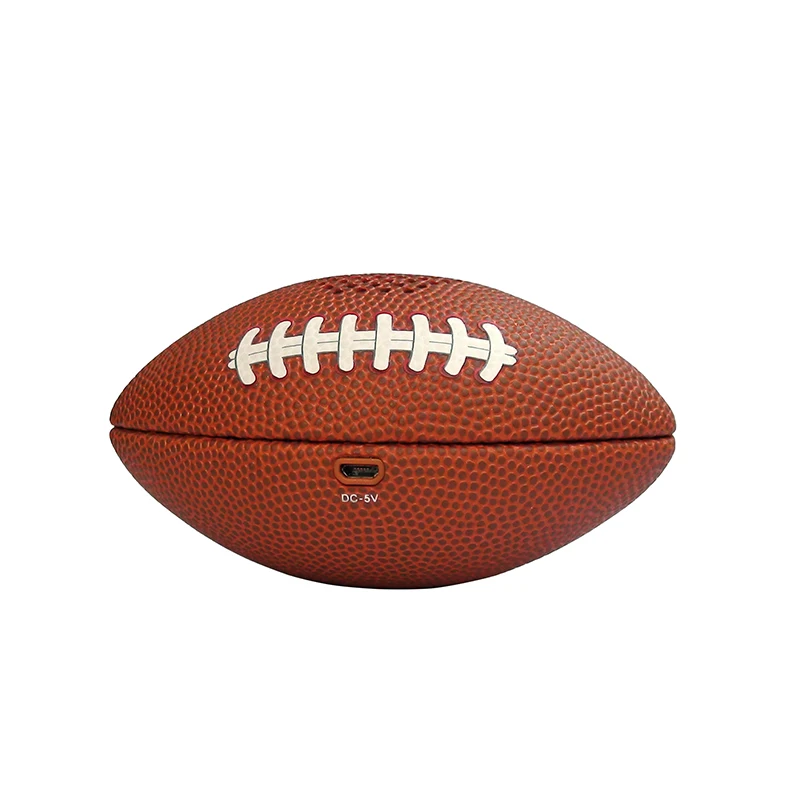 

New Smart Bluetooth speakers Rugby style magnetic suspension design bass 360 stereo TWS Internet technology HD call LED light