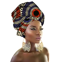 2021 fashion african headwraps for women bazin riche african head scarf head wraps for womenteens ankara headwraps head wraps