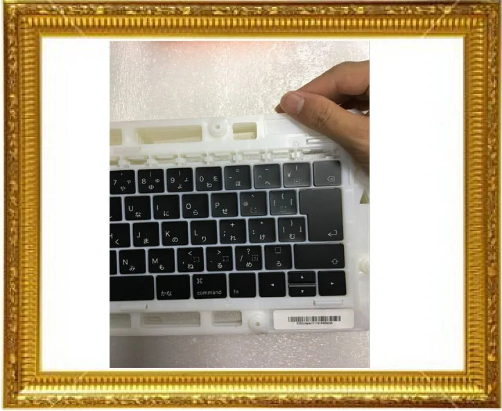 Оригинальная новая крышка для клавиатуры A1706 Apple Macbook 13 3 дюйма японская Крышка JP