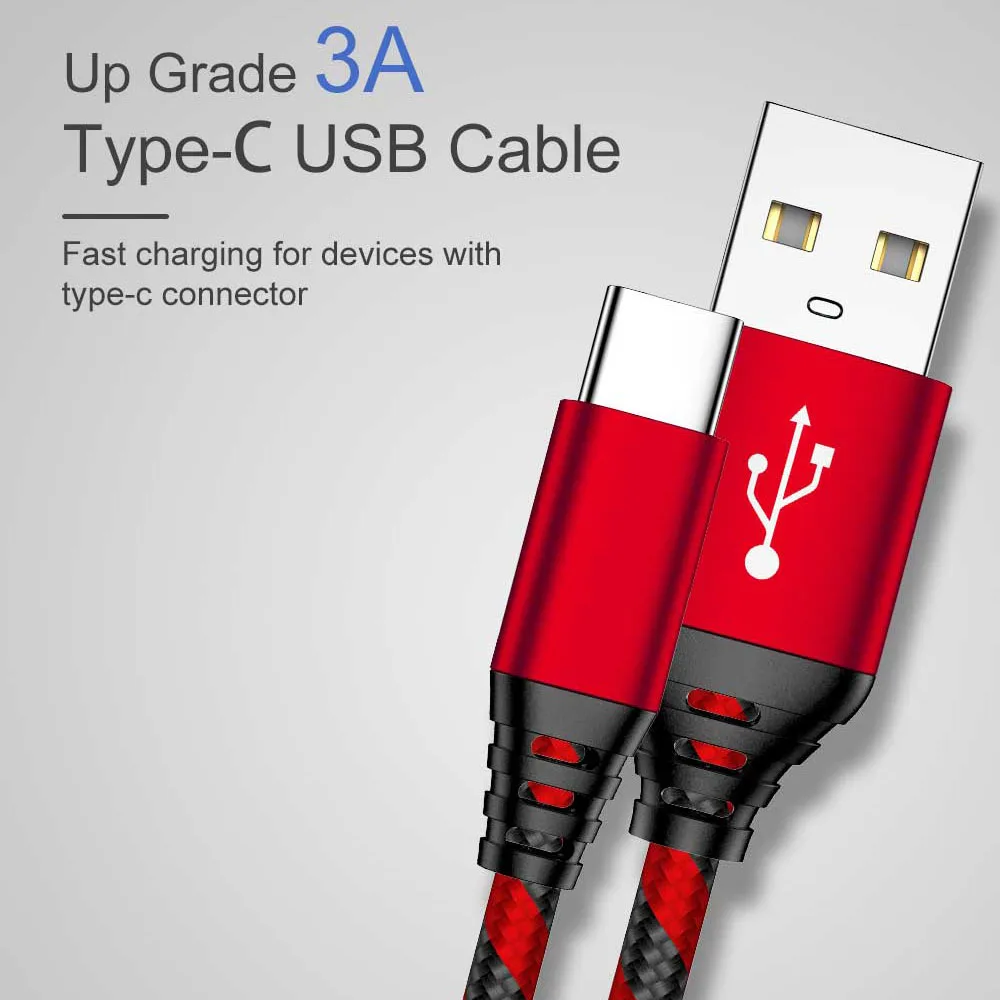 MUSTTRUE usb type-C кабель для быстрой зарядки samsung A70 huawei p30 pro type-c передачи данных xiaomi mi a2