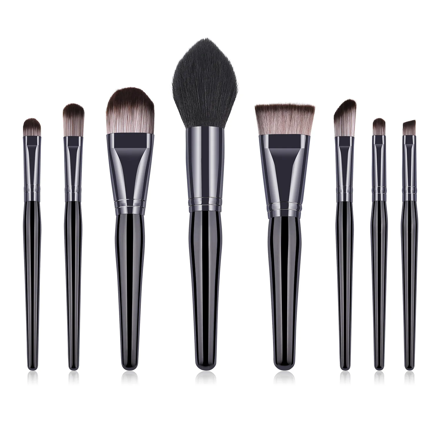 8Pcs Scepter Makeup Brush Set Pro For Foundation Powder Blush Eyeshadow Lip Cosmetics Tool Beauty pinceaux maquillage Kit | Красота и