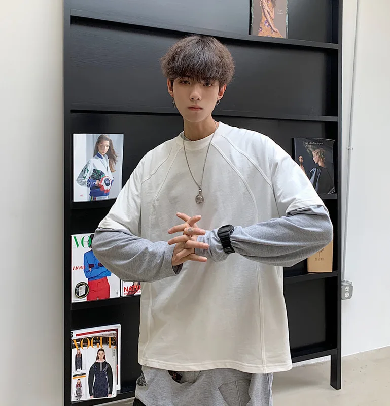 Новинка лета 2020 популярная однотонная свободная футболка с короткими рукавами