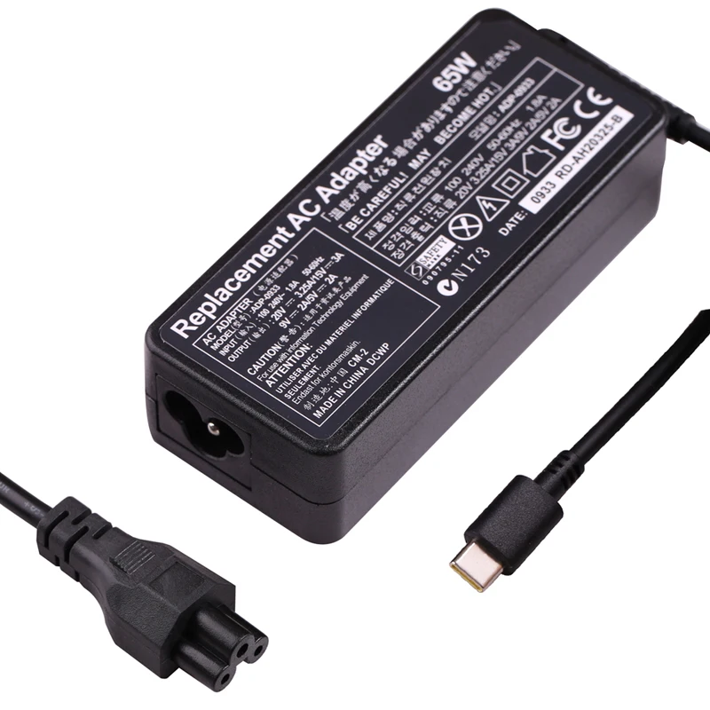 65 Вт 60 45 USB C Type зарядное устройство для ноутбука адаптер питания MacBook ASUS ZenBook Lenovo Dell