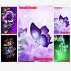 5d алмазная живопись, полная выкладка, бабочки и цветы, алмазная вышивка сделай сам, распродажа цветов, Набор для творчества, алмазная живопись, картины Стразы