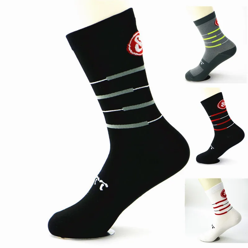 YF & TT мужские и женские велосипедные дышащие спортивные носки для бега баскетбола