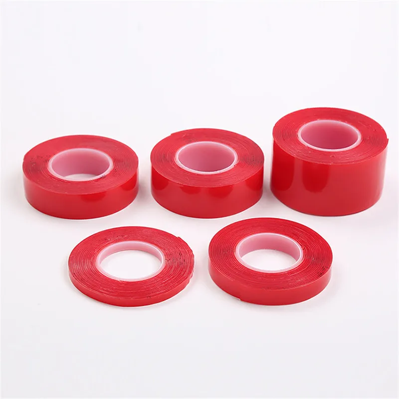 Двусторонняя клейкая лента 3 м прочная двусторонняя прозрачная сверхвязкая