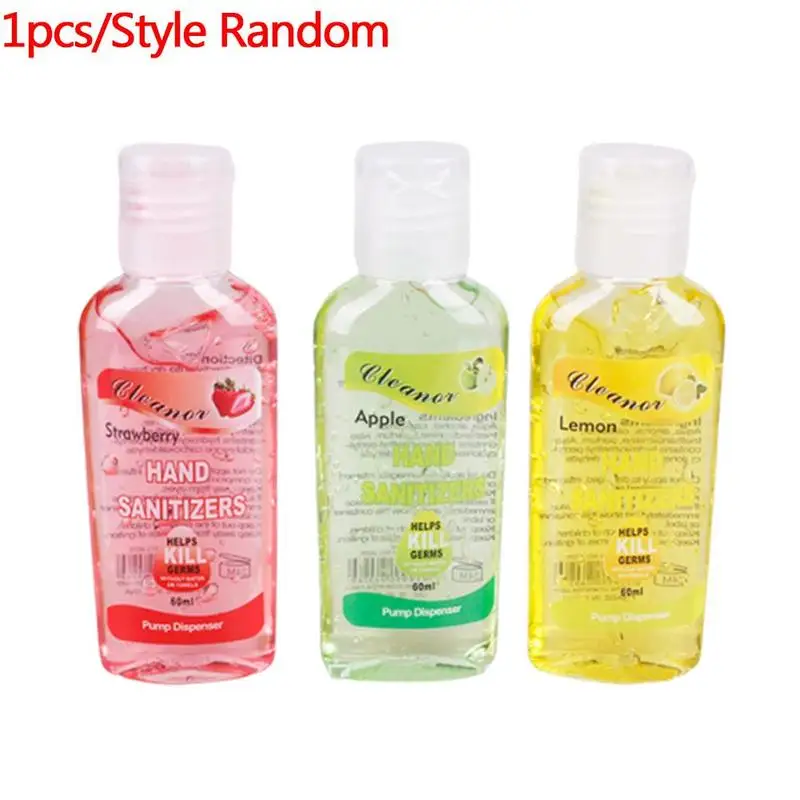 60 мл дезинфицирующее средство для рук фруктовый ароматизатор антибактериальный