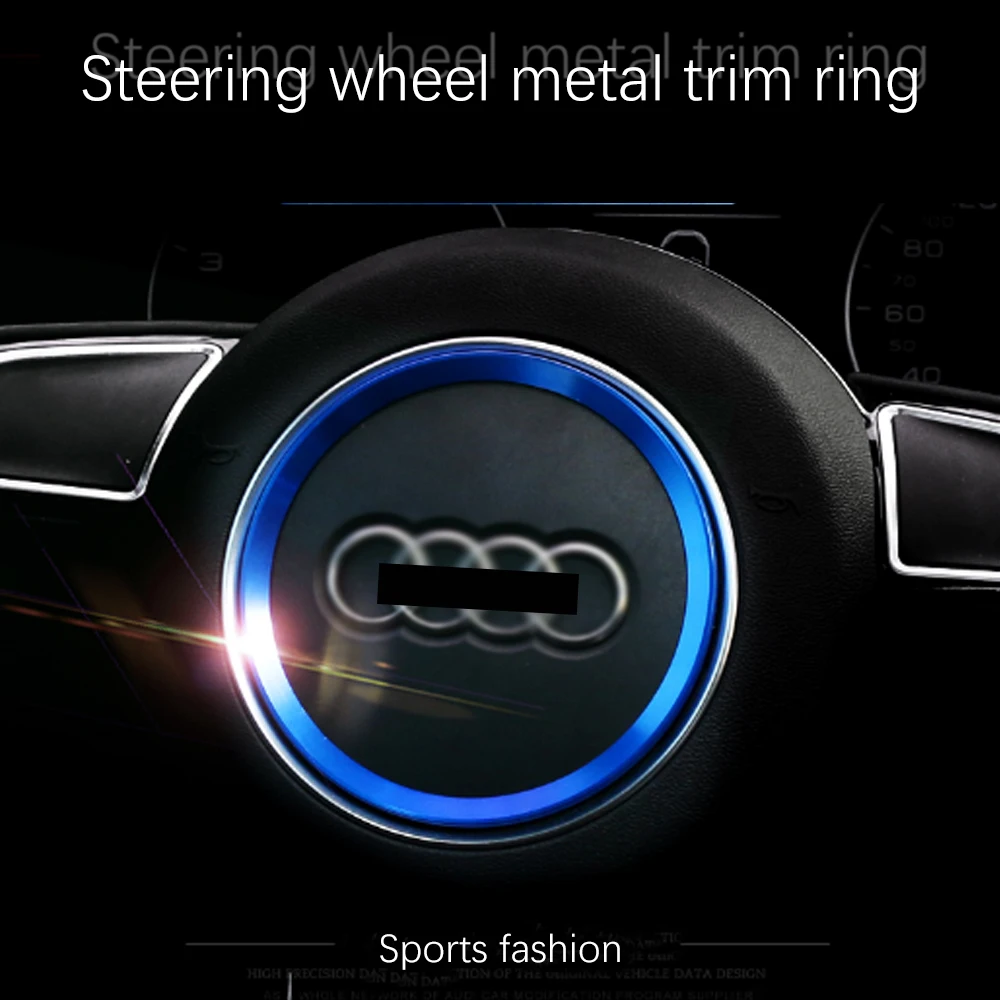 Стайлинга автомобилей Авто рулевое колесо Крышка Ступицы аксессуары украшения
