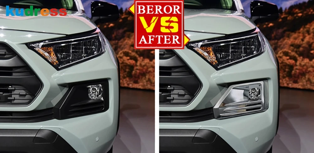 Для Toyota RAV4 для Previa RAV 4 Приключения 2019 2020 2021 углеродное волокно передние