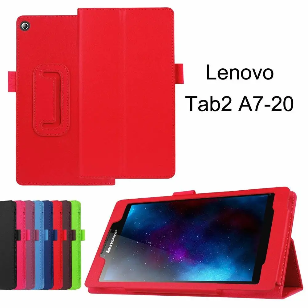 Tab 2 A7 10 20 7 чехол для планшета Lenovo 10f 20f складной Flio Магнитный + Защитная пленка из