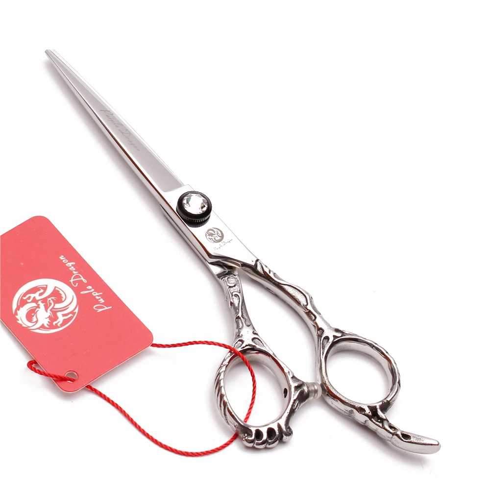 Professional Barber Scissors 6.0'' 440C Purple Dragon Hairdressing Cutting&ampThinning Shears Hair Hot Sell Z9008 | Красота и