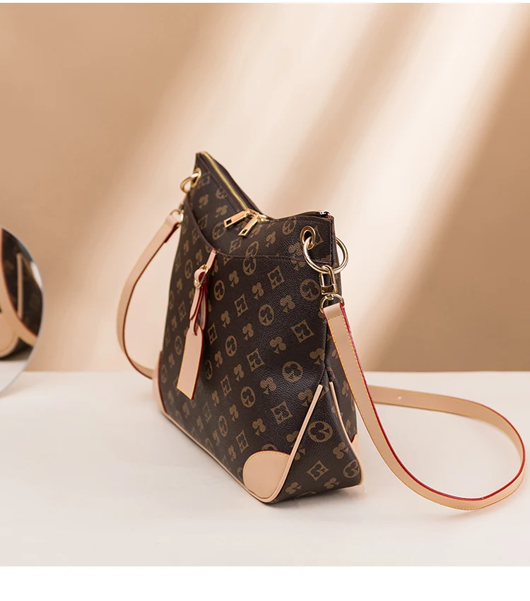 

Luxury New Style Printing Large Capacity Bucket Bag Fashion PVC Messenger Bag Female Shoulder Bag