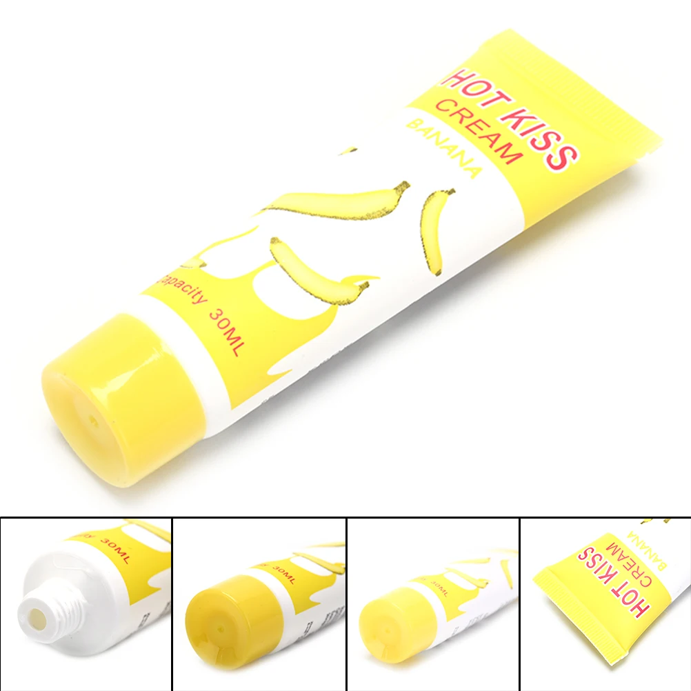 30 мл смазка с ароматом банана для секса съедобная Оральный Вагинальный Анальный