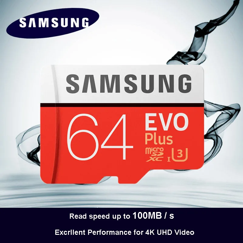 SAMSUNG карта памяти Micro SD класс 10 100% ГБ 64 ГБ|Карты памяти| |