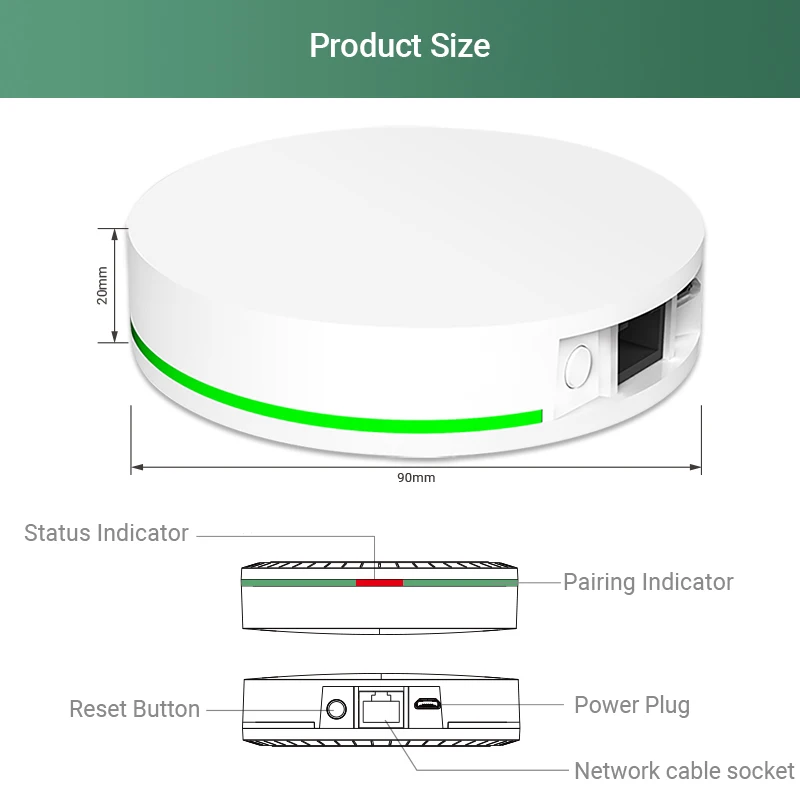 Tuya ZigBee 3 0 Смарт шлюз концентратор интеллектуальных домашних Wi-Fi мост приложение
