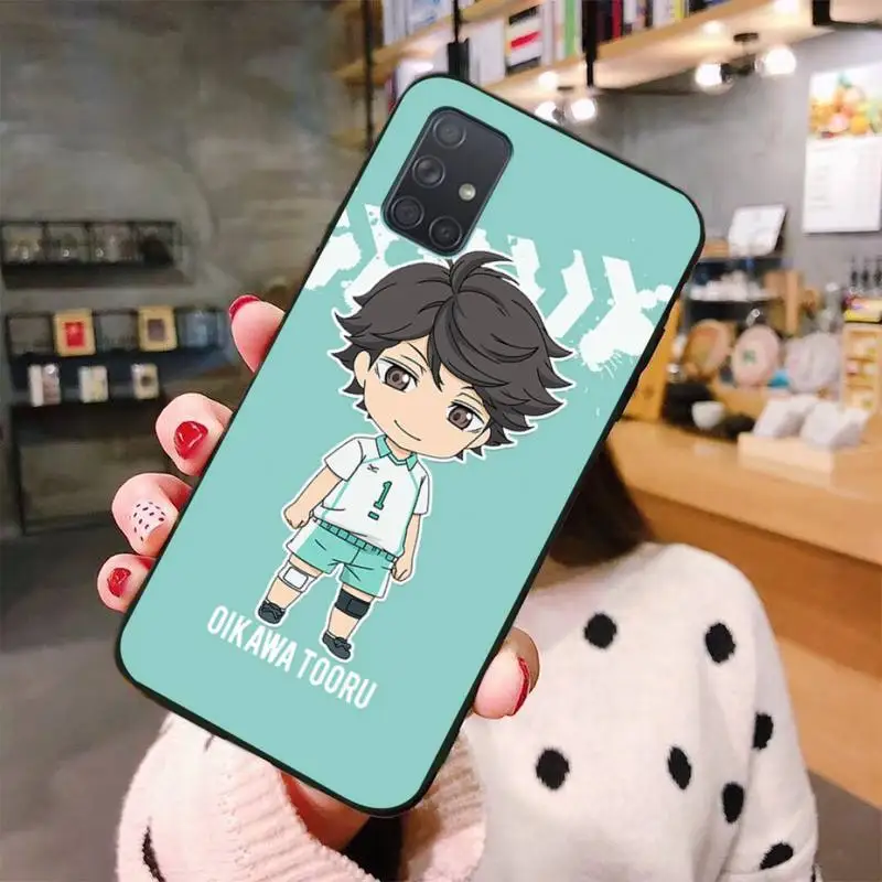 NBDRUICAI Аниме Haikyuu Оикава чехол для телефона Samsung A10 A20 A30 A40 A50 A70 A80 A71 A91 A51 A6 A8