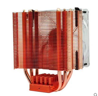 

Pure Copper Fan 3 Copper Tube CPU Radiator PWM Temperature Control INTELAMD Radiator