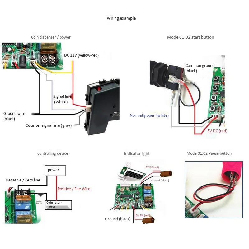 Плата управления монетницей основная плата банкнот на монету или маркер для