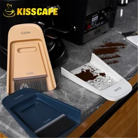 coffee grinder powder cleaning brush coffee machine mini bar counter brush combination of broomdustpan desktop cleaning tools