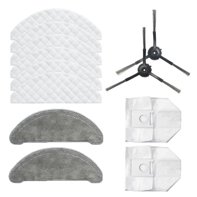 

Replaceable Side Brush Accessories for ROIDMI EVE Plus Robot Vacuum Cleaner Parts Sweeper Cleaning Cloth Dust Bag