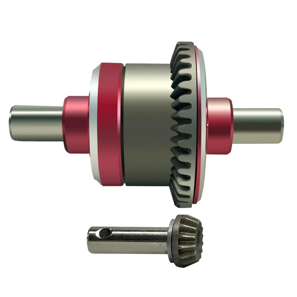 Цельнометаллический передний дифференциал в сборе модуль 0 5 для 1/12 автомобилей
