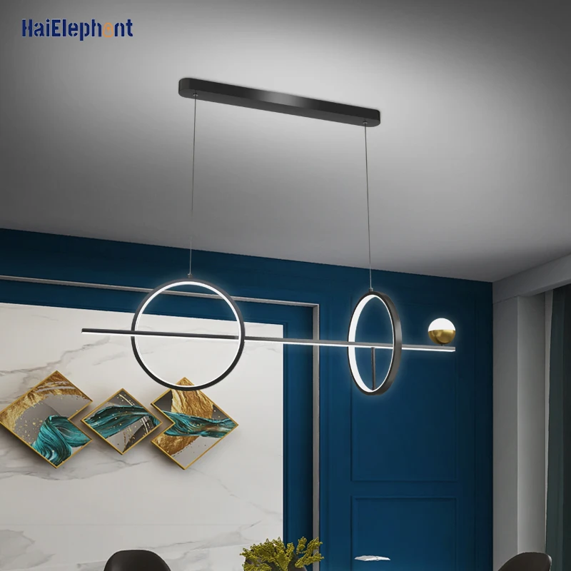 Современный светодиодный подвесной светильник для столовой Гостиная Спальня