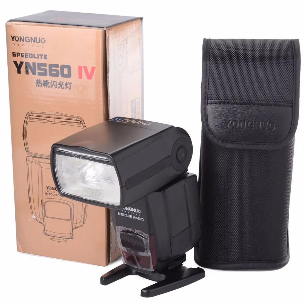 Вспышка YONGNUO YN-560 IV Speedlite + беспроводной пульт дистанционного управления RF-603II C для
