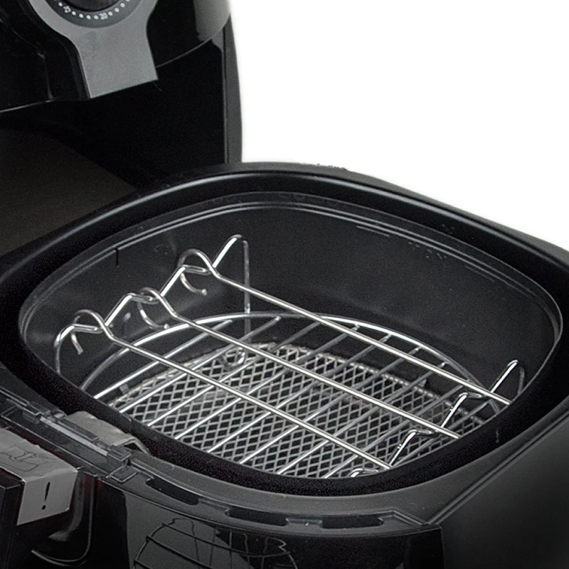 Аксессуары для фритюрницы из нержавеющей стали антипригарная стойка барбекю