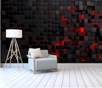 three dimensional square 3d background wall mural 3d wallpaper 3d wall papers for tv backdrop