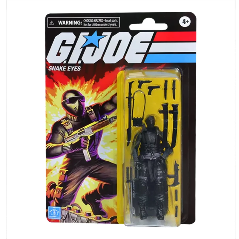 

Hasbro G.I.JOE 3.75inch(10cm) Original Action Figure Snake E Anime Collection Movie Model For Gift Free Shipping