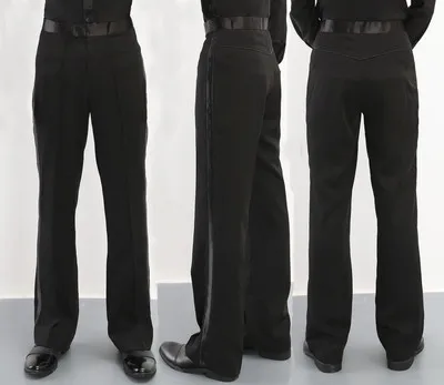 Брюки для латиноамериканских танцев мальчиков рубашки мужские брюки бальных