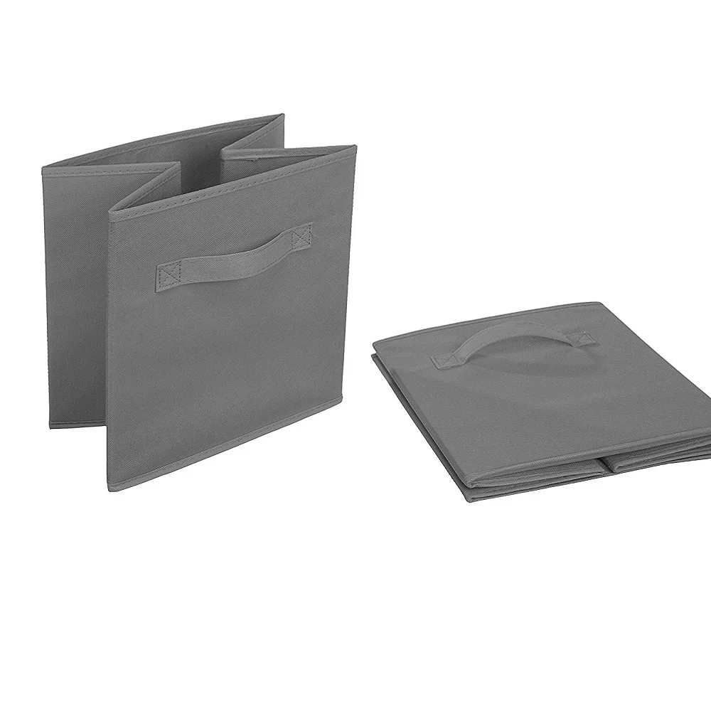 folding Non-Woven Fabric storage box Closet Cubes Bins Organizer kid toy storage bins Offices for storage Organization