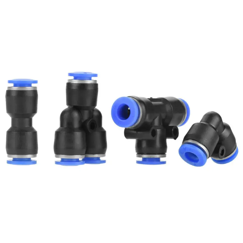 

Fittings Tube Plastic High-precision threads 40pcs OD Pneumatic Connector