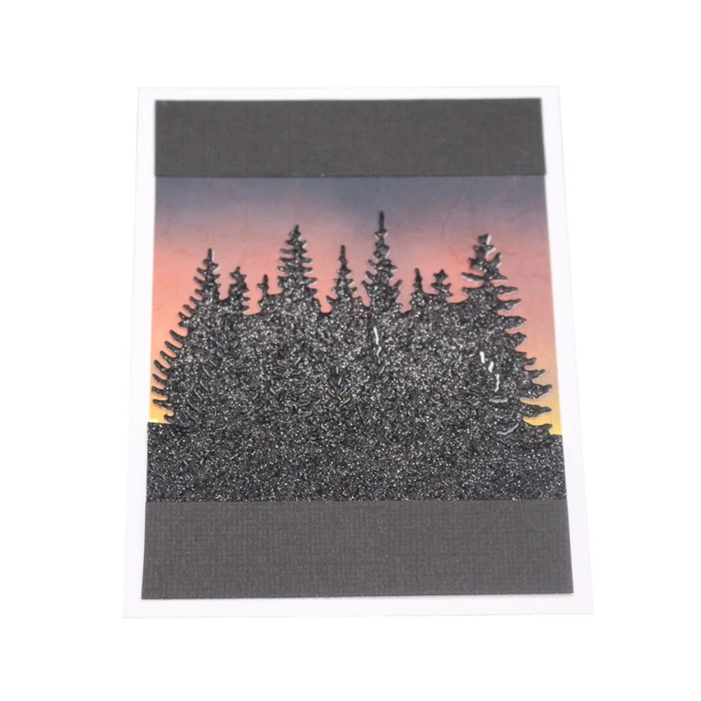 DIY рождественская елка животные олень рамки для резки металла изготовление