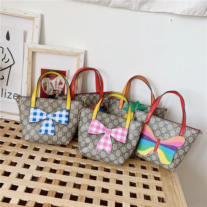 Children Bag New Princess Korea Fashionable Western Style Handbag Lovely Baby Girl Hand Zero Wallet Women Ladies Bags | Багаж и сумки