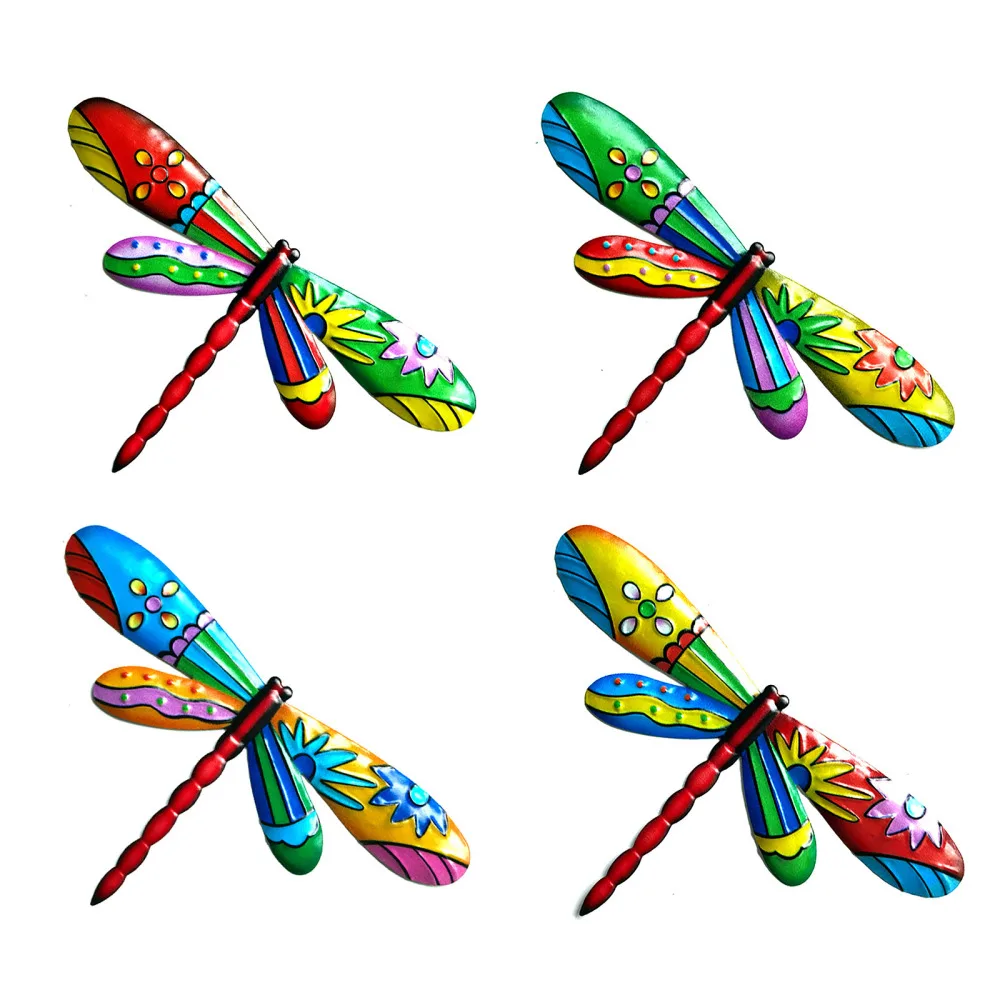 Подвеска в виде стрекозы для сада Libelle Wandbild настенное украшение реалистичное 28x16