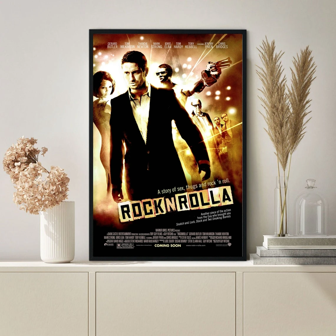 

Плакат по фильму RocknRolla, настенная живопись, украшение для дома (без рамки)