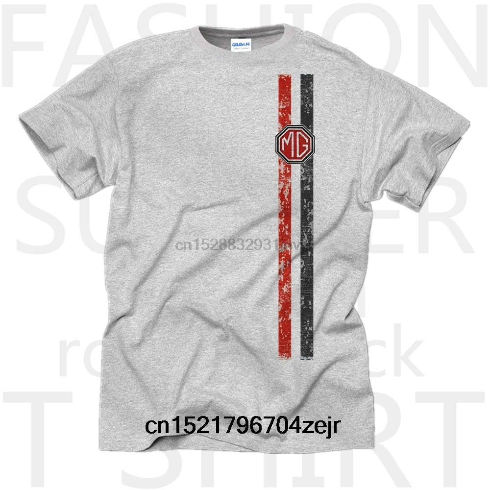 

Футболка мужская с принтом логотипа машины и круглым вырезом