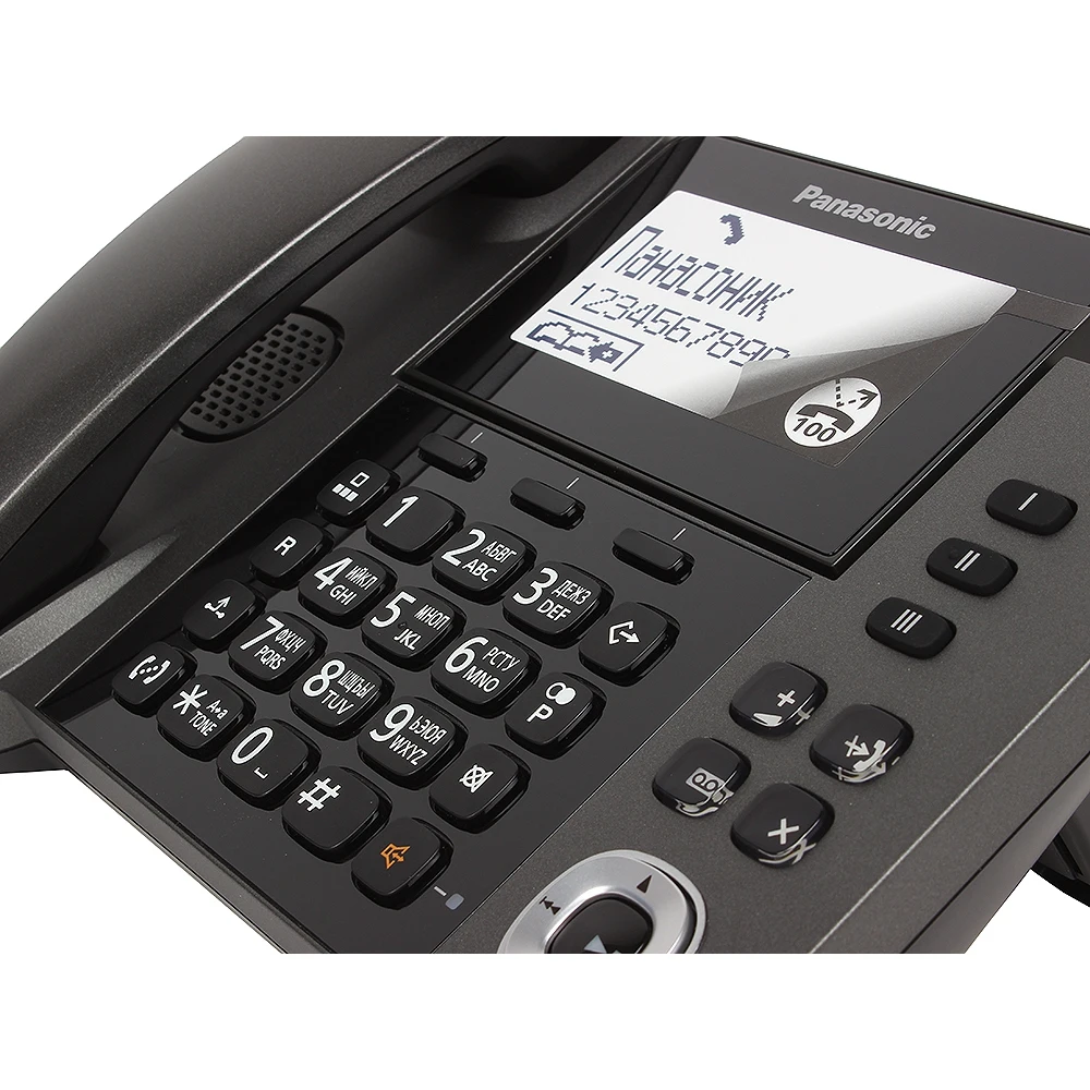 Радиотелефон домашний беспроводной городской телефон DECT Panasonic KX TGF320RUM|Телефоны| |