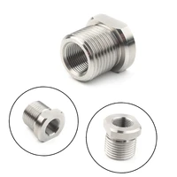 12 28 to 34 16 threaded oil filter adapter stainless steel