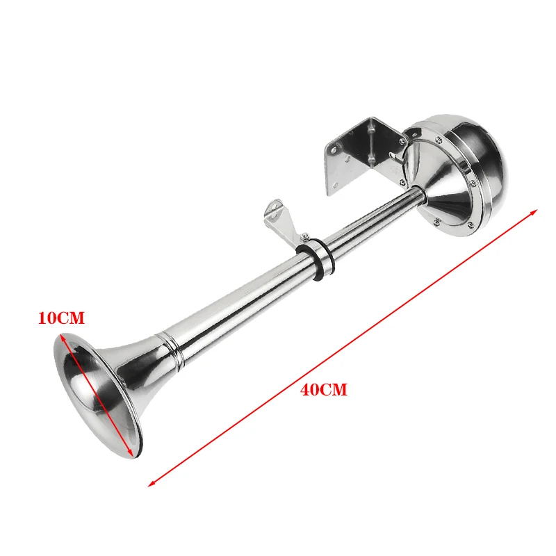 

328DB Car Horn Super Loud 12V Single Trumpet Air Horn Compressor for Car Truck Boat Train Horn Hooter For Auto Sound Signal