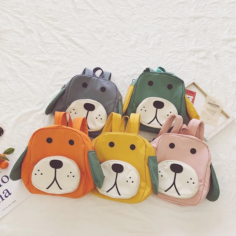 Dog Print Backpack For Boys Girls Children Backpacks Kids Kindergarten Small SchoolBag Animal School Bags Backpack Fashion