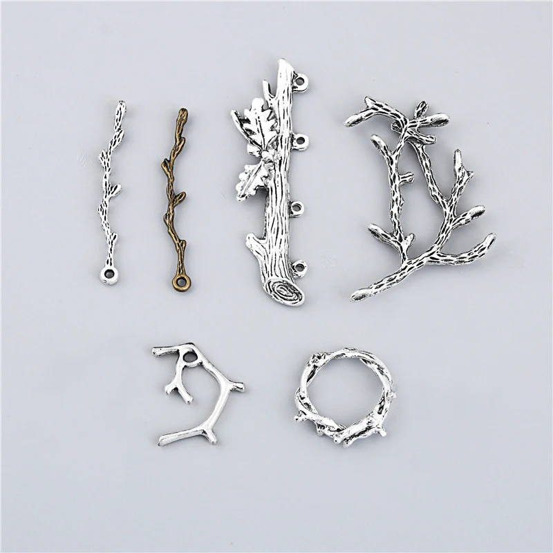 6 шт. подвески в виде ветвей дерева|Шармы| |